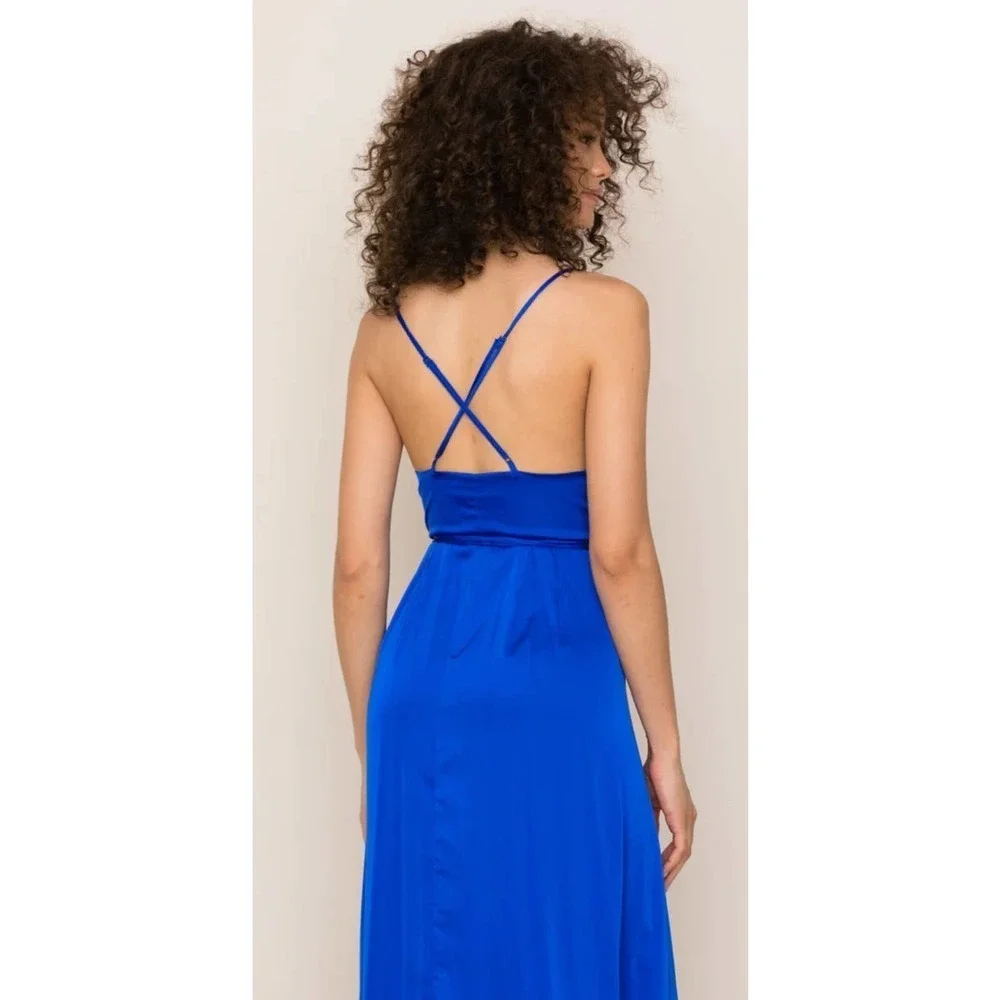 NWT Yumi Kim Rush Hour Silk Maxi Dress Size Small - Picture 3 of 7